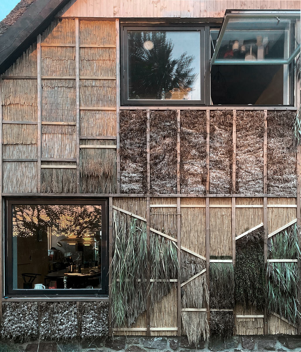 Susanne Brorson: Seasonal wall dressing, 1:1 Experiment