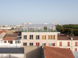 Maison Commune liegt in einem ehemaligen Arbeiterviertel.