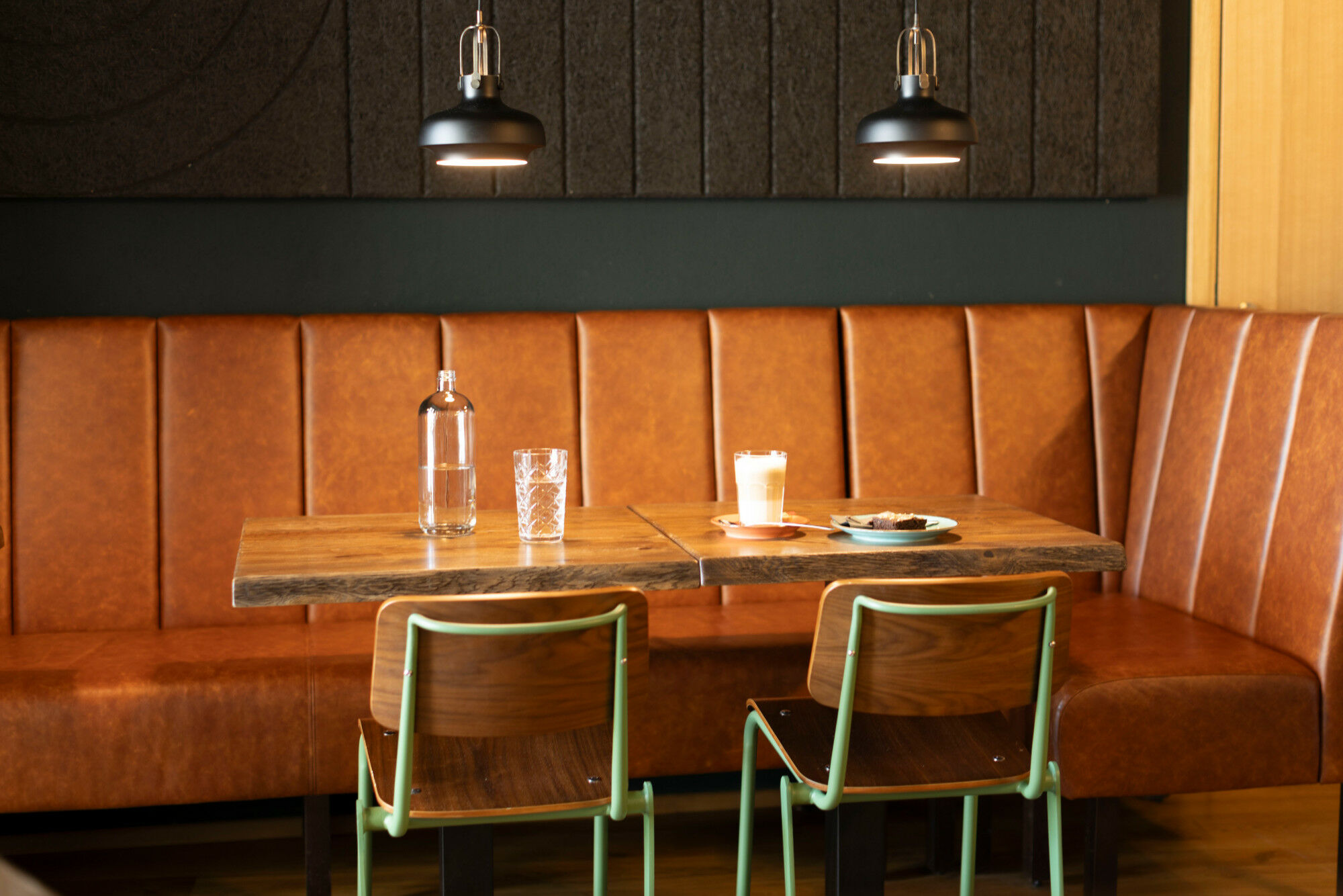Detail des neuen Bar-Bereichs