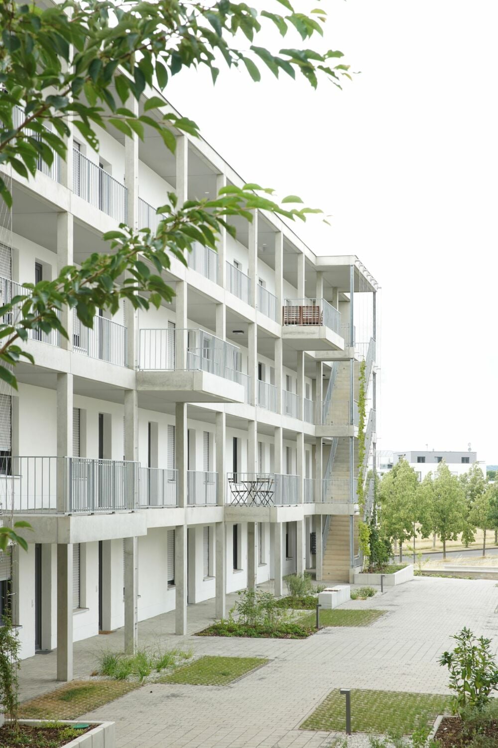 Freisitze zur gemeinschaftlichen Nutzung an der Hofseite