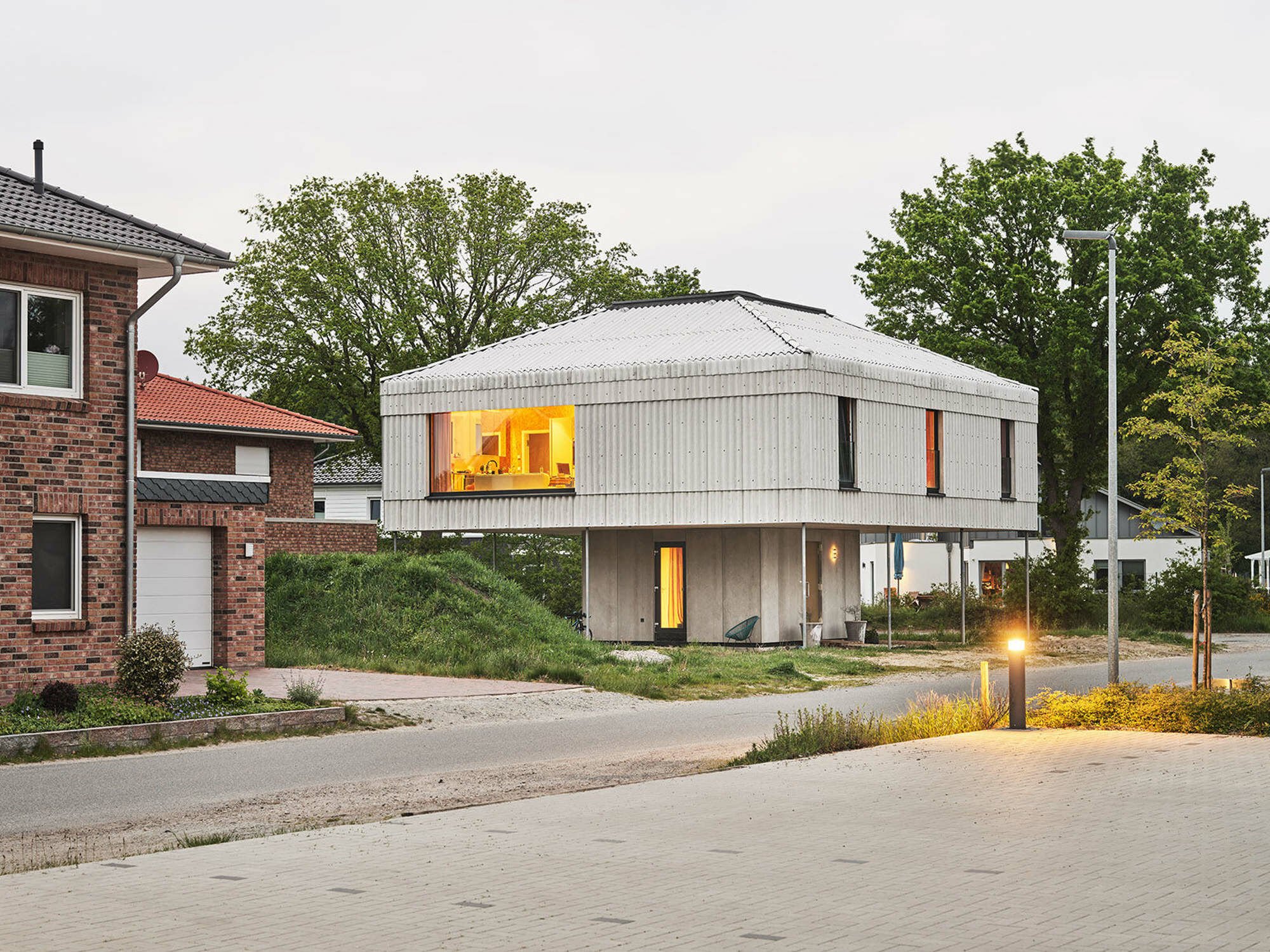 In Rotenburg (Wümme) steht die von Wirth Architekten entworfene Holzrotonda.