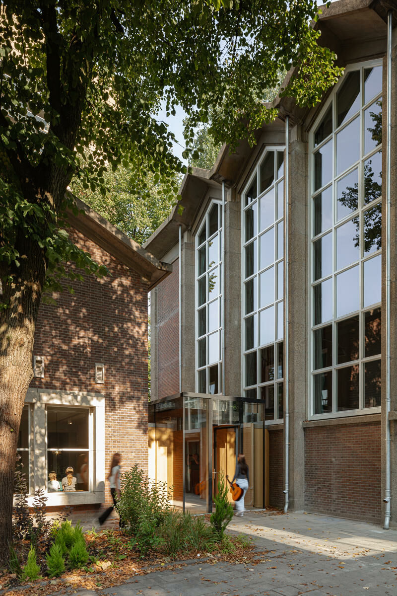 Die Architekt*innen von Powerhouse Company entwickelten mit der Bauherrin gemeinsam ein Konzept für die Umnutzung. Heute befindet sich hier eine Musikschule.