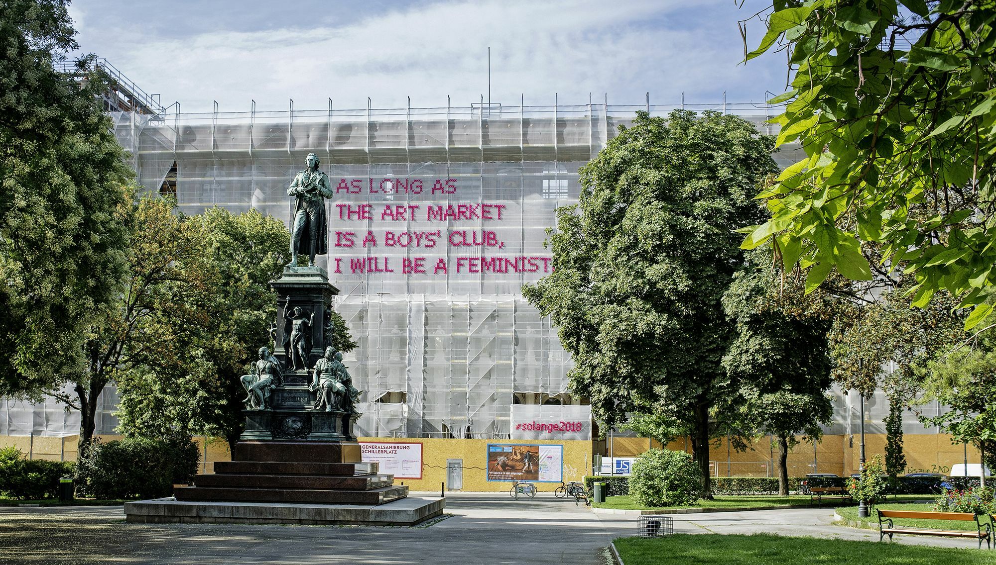 Baustelle #4: Akademie der Bildenden Künste am Schillerplatz in Wien 2018-2020