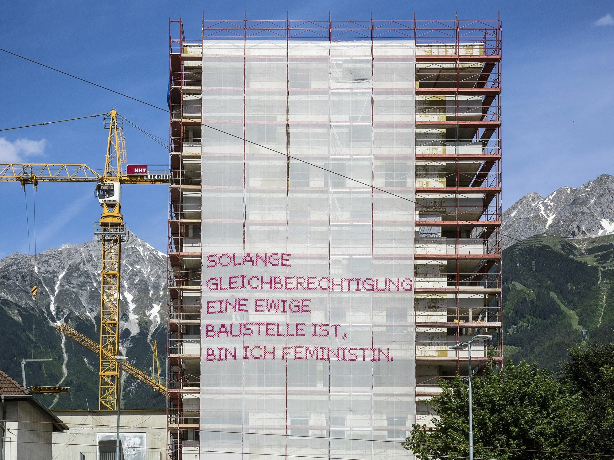 Baustelle #1: Bienerstraße in Innsbruck 2018