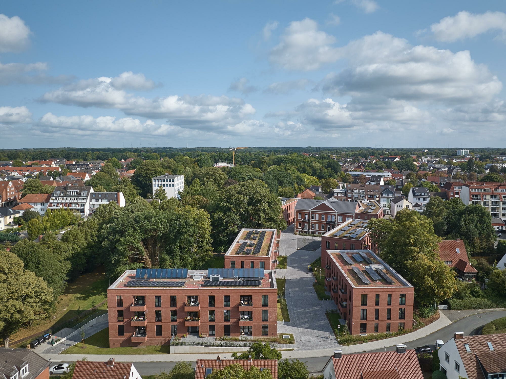 In Bremen-Vegesack entstand ein neues Mischquartier rund um das historische Hartmannstift.