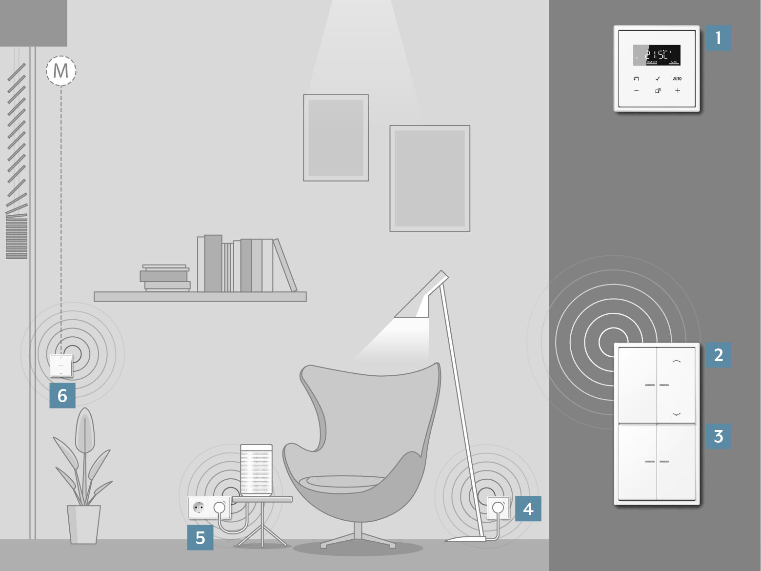 Das digitale JUNG HOME Workbook ist eine umfassende Planungshilfe für Gebäudetechnik mit Bluetooth-Mesh-Vernetzung.