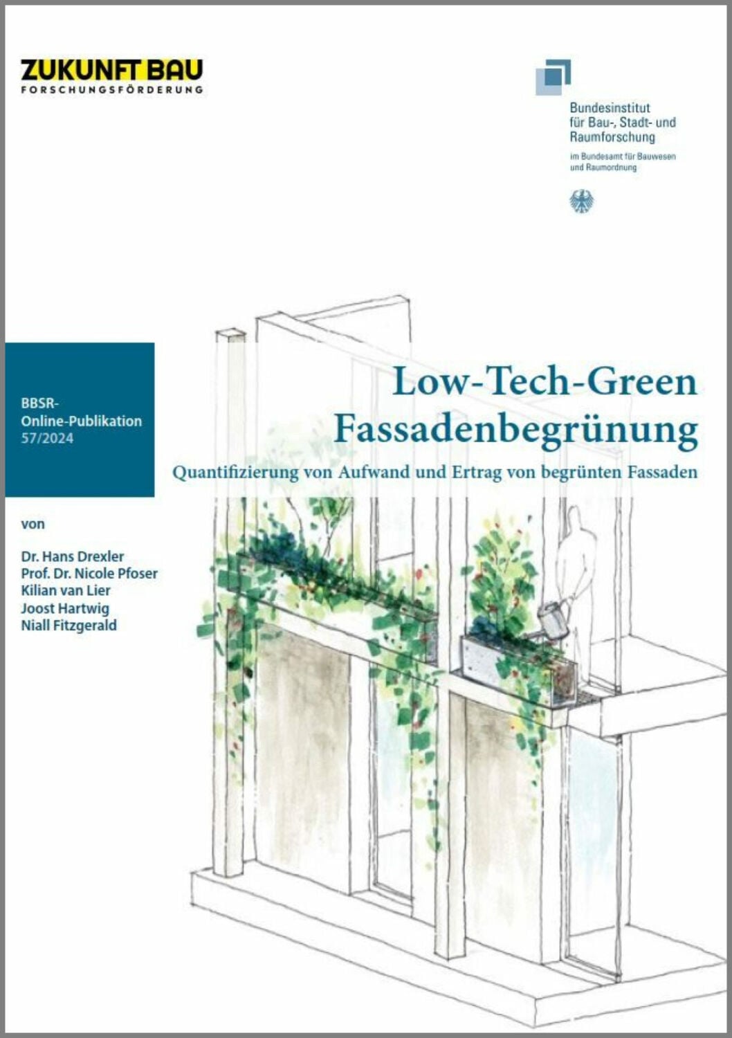 Low-Tech-Green Fassadenbegrünung