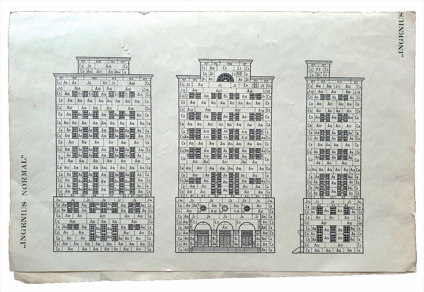 The New City – Ingenius-Baukasten, Ingenius Technische- und Handels-GmbH, Österreich, 1924 bis vermutlich 1929