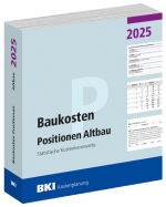 BKI Baukosten Gebäude Altbau 2025
