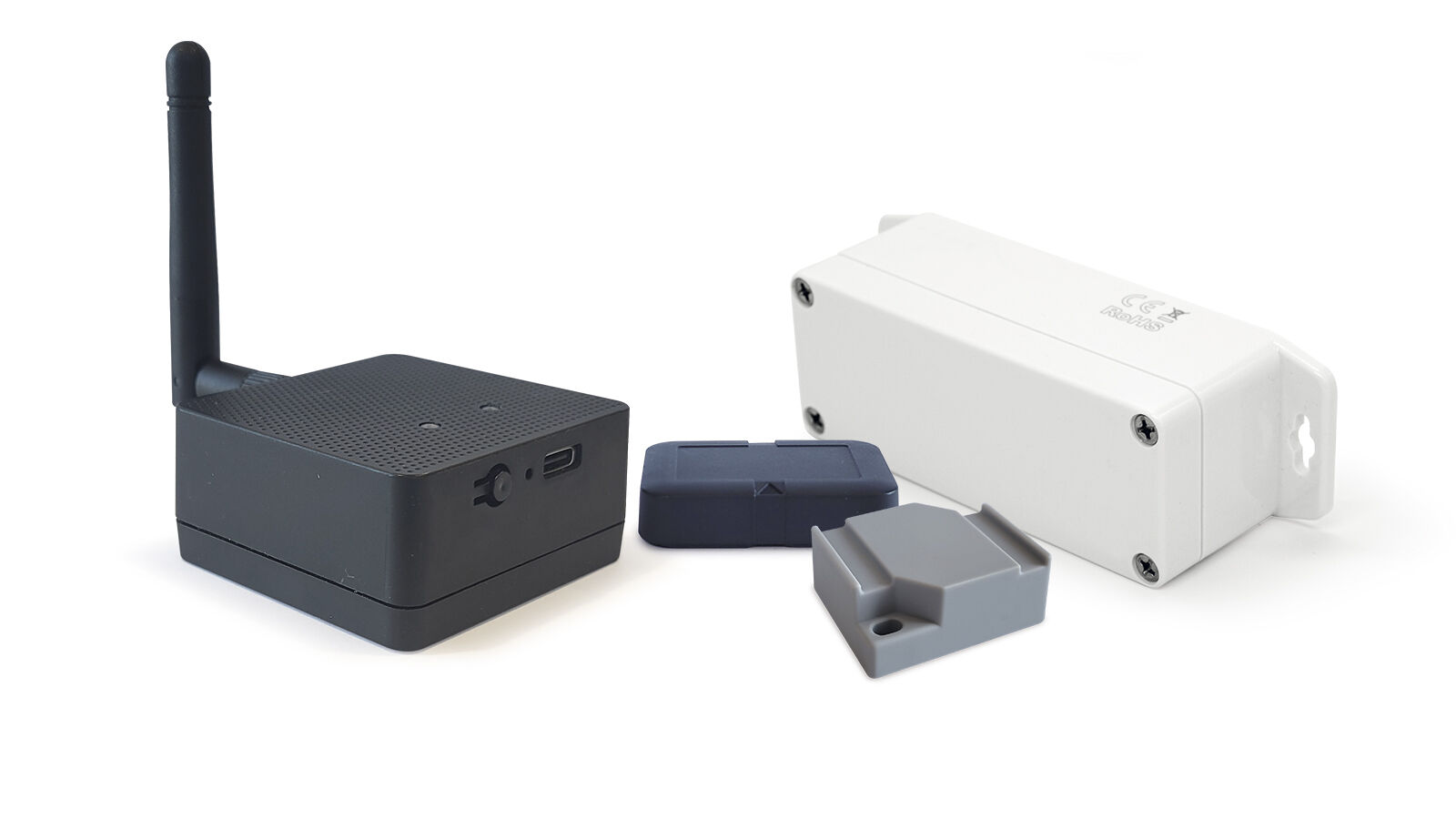 Bluetooth-Beacons schicken Daten an lokal platzierte oder mobile Empfängerstationen (Gateways), die sich in der Nähe befinden und die Daten von dort aus weiterleiten.