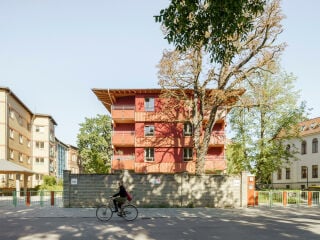 Modersohn & Freiesleben Architekten planten das Haus im Park in Ergänzung des bestehenden Campus der Wohneinrichtung Maria Frieden.