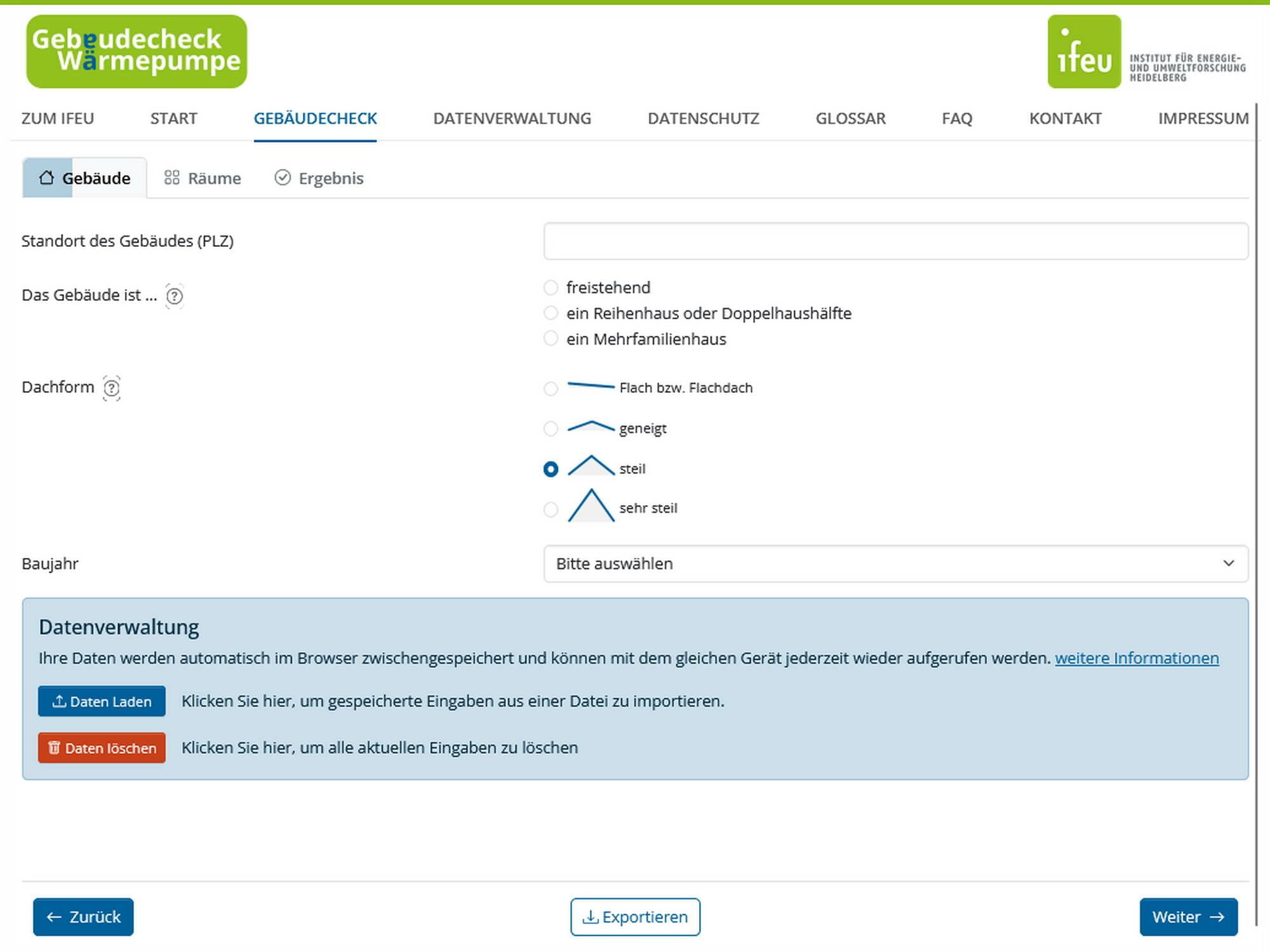 Das Ergebnis des Checks zeigt, ob das Gebäude bereits wärmepumpenfähig ist oder noch Handlungsbedarf bei der Gebäudesubstanz nötig ist.