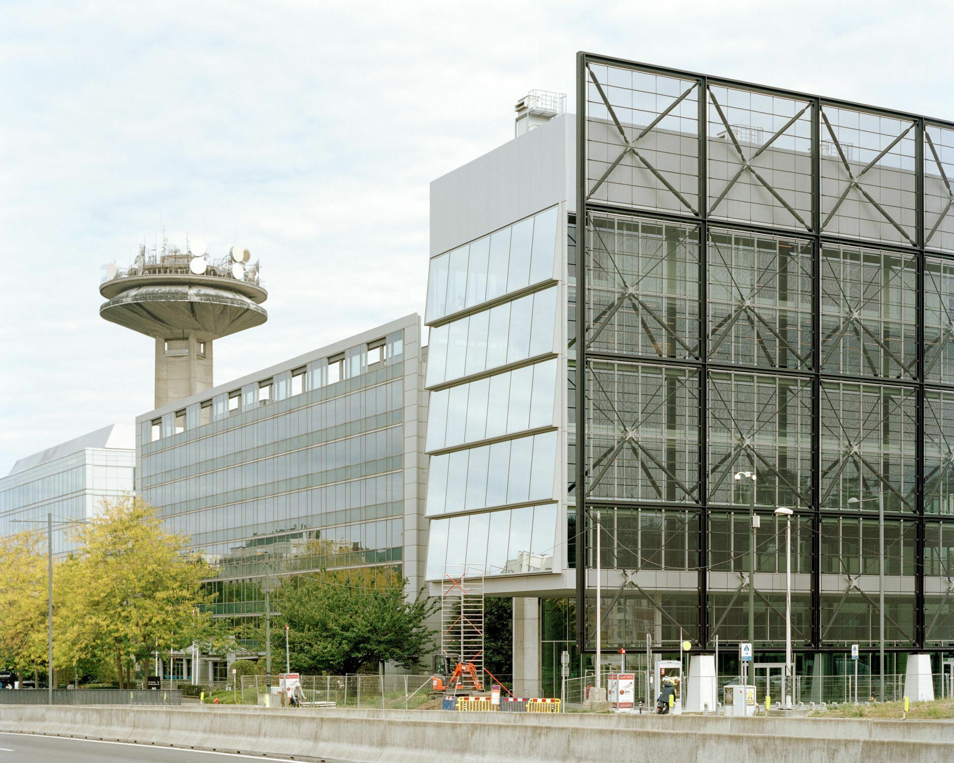 Entlang des Boulevard Reyers an der Ecke zur Rue Colonel Bourg wird in öffentlich-privater Partnerschaft das Medien- und Kulturquartier auf 20 Hektar entwickelt.