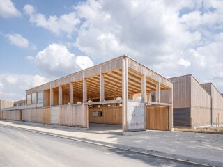 Der Kindergarten Elsa Triolet wird von Norden über die Avenue de Verdun erschlossen.