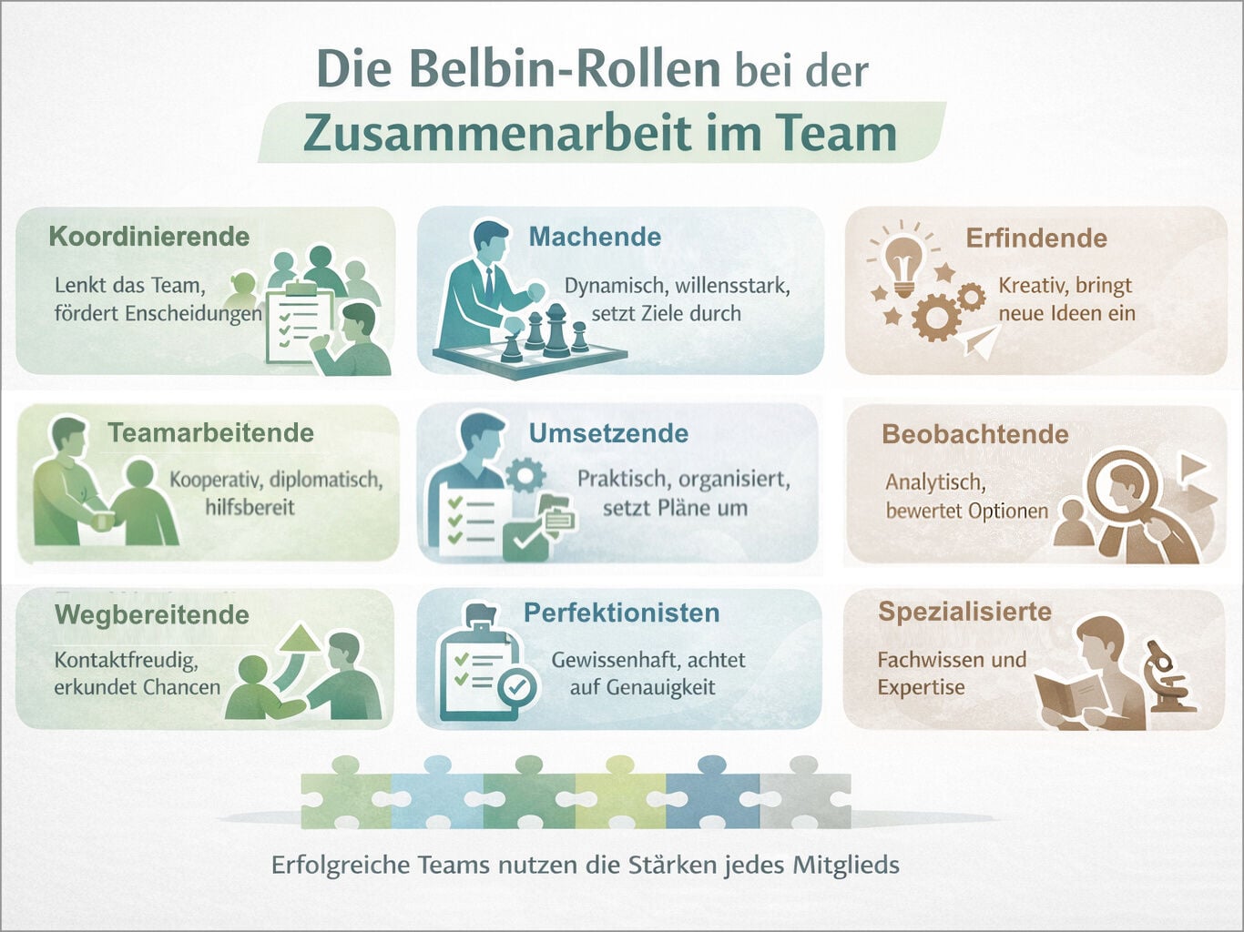 Teamrollen nach Belbin