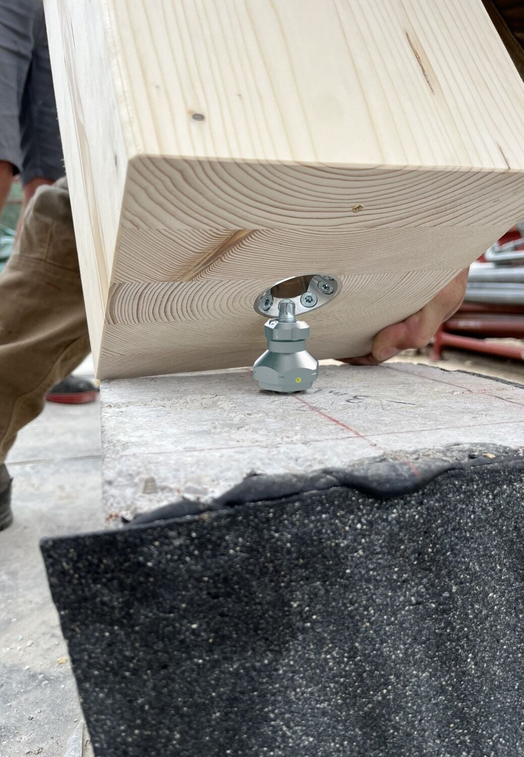 Das System kommt vor allem im modernen Holzbau zum Einsatz.