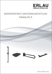 Im aktuellen Online-Katalog Barrierefreie Sanitärausstattung Vol. 6 stellt der Hersteller Erlau eine umfassende Übersicht seines Produktprogramms sowie ergänzende Planungsinformationen bereit. 