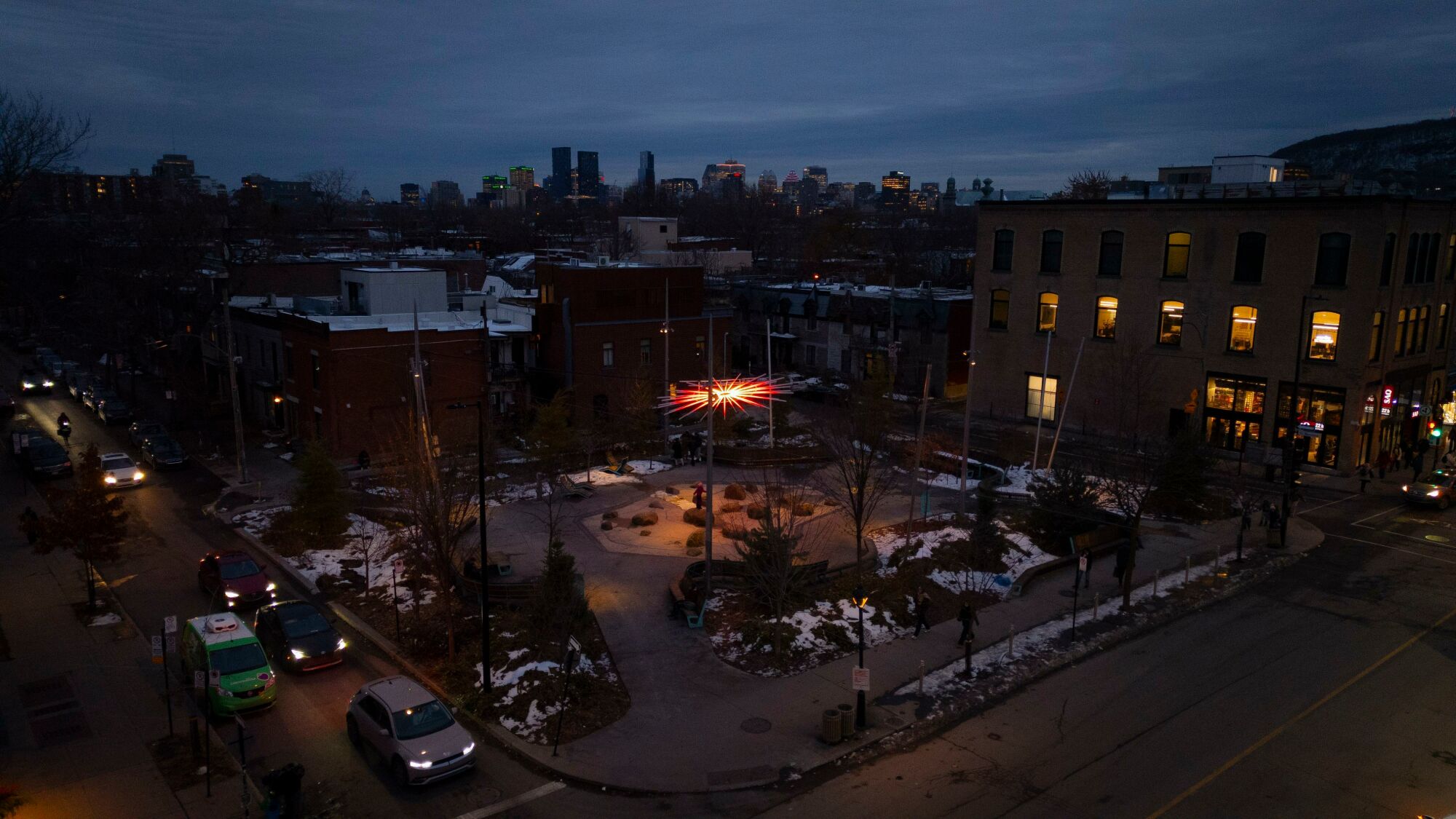 Initiiert wurde das Projekt von der Société de développement de l’Avenue du Mont-Royal.