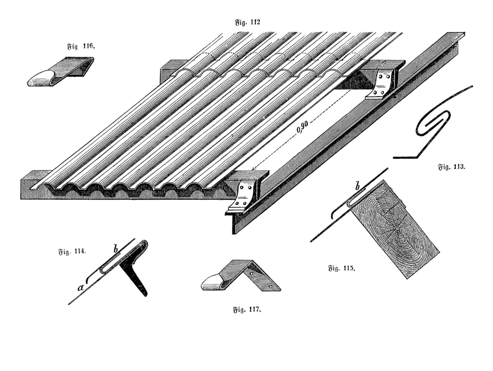 Aus: Breymann Bauconstructionslehre, Teil 3: Metall, 1877