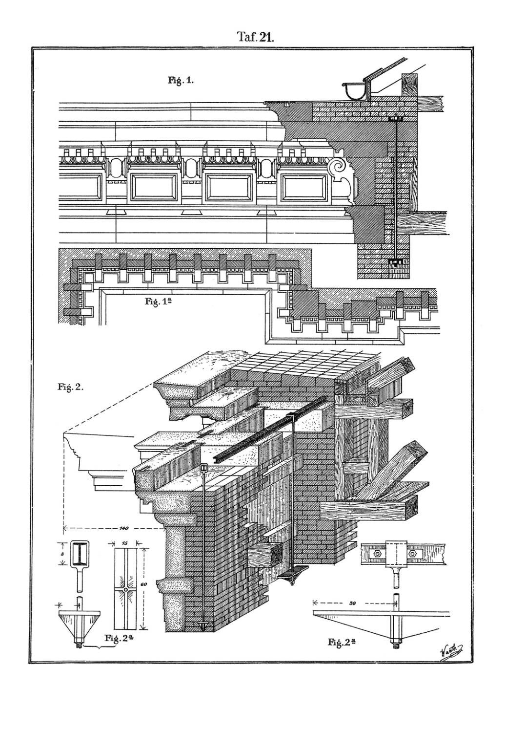 Aus: Breymann Bauconstructionslehre, Teil 3: Stein, 1896