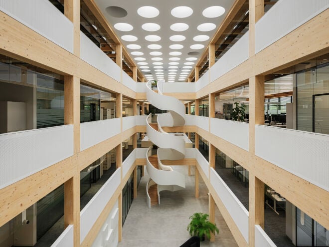 In Zuchwil entstand der neue Hauptsitz von Bosch Schweiz und dem zu Bosch gehörenden Unternehmen Scintilla, das seit über hundert Jahren im Ort ansässig ist.