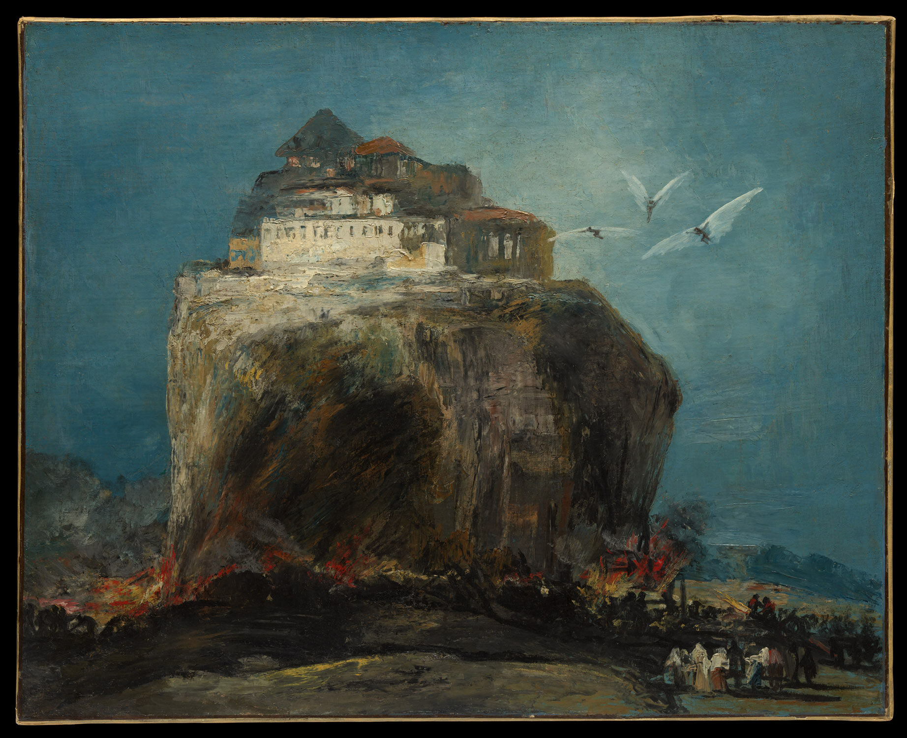 Auch in der Kunstgeschichte finden sich diese Verfahren der Aneignung und Transformation. Im Bild: Ein Pastiche-Gemälde à la Goya