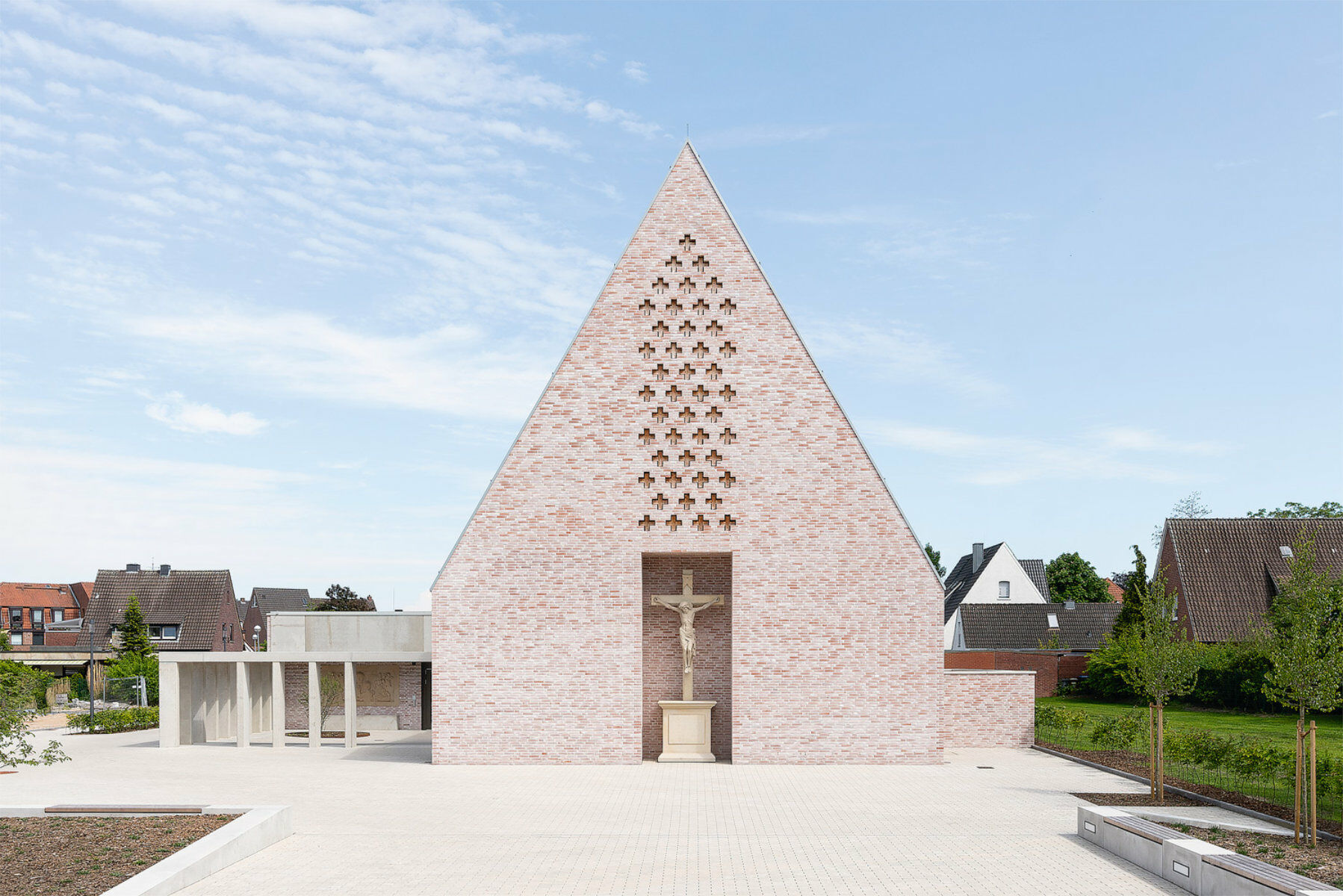  e4 ARCHITEKTEN GmbH | Josefzentrum – Neubau einer Kirche mit Gemeindezentrum | Einreichung im Rahmen des Erich-Mendelsohn-Preises 2023 für Backstein-Architektur