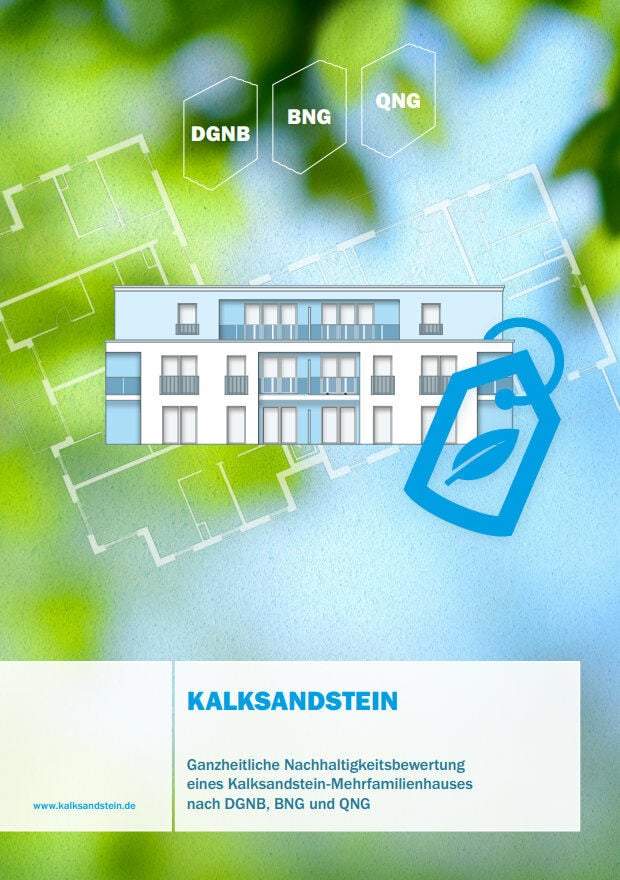 Nachhaltigkeitsbewertung eines Kalksandstein-Mehrfamilienhauses