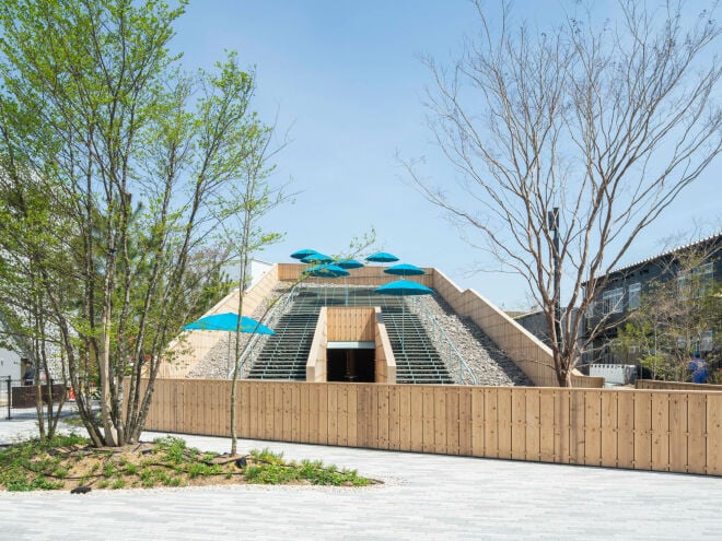 Das Planungsbüro Kuma & Elsa entwarf für die Expo 2025 in Osaka den Pavillon „One Water“ – eine öffentliche Sanitäranlage.