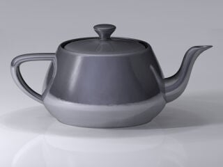 Der Utah Teapot gilt als einer der ersten 3D-Modelle. 