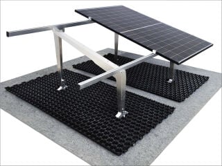 Schrittweise Aufbau der Unterkonstruktion BauderSOLAR G EASY
