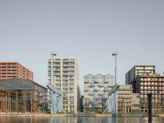 In Amsterdam entsteht ein neues Wohnquartiert.