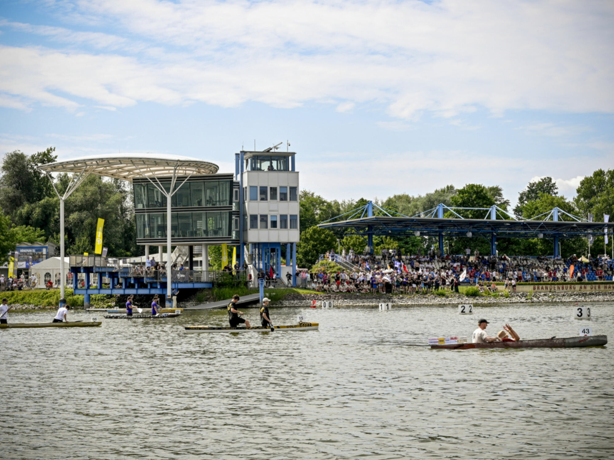 Die Deutsche Betonkanu-Regatta 2026 fand zum dritten Mal in Folge auf dem Beetzer See in Brandenburg an der Havel statt.