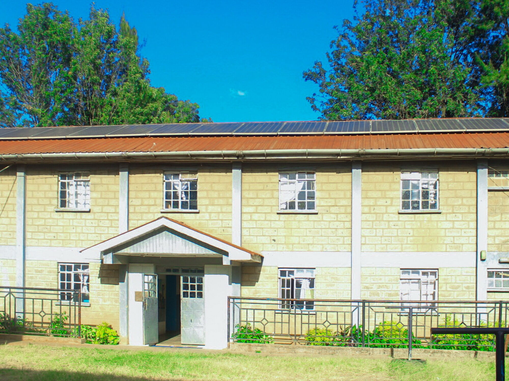 Das Internatsgebäude in Nairobi (Kenia) wird von Sisters of Mercy betrieben, einer internationalen katholischen Religionskongregation.