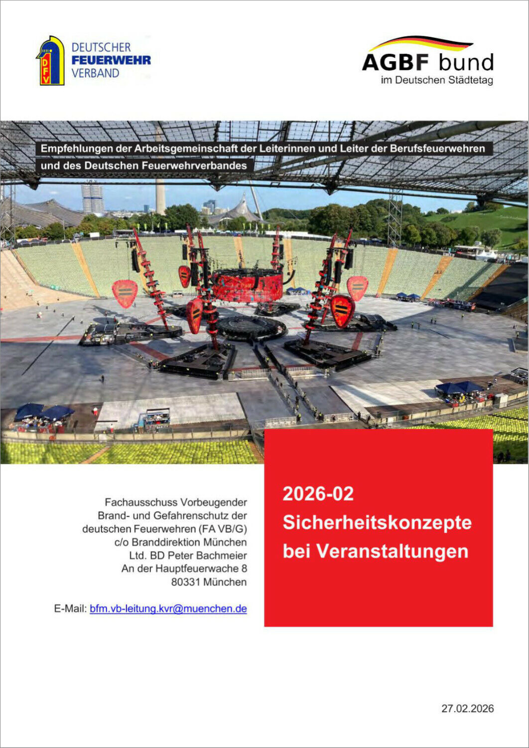 Sicherheitskonzepte bei Veranstaltungen