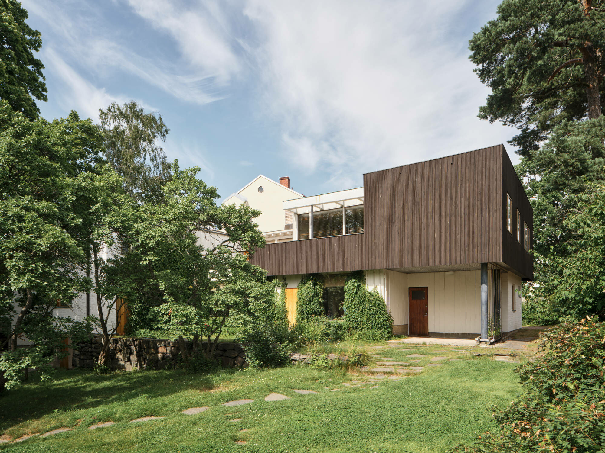The Aalto House, Helsinki, 1935–36, Aino und Alvar Aalto. Wohnhaus und Arbeitsstätte der Familie Aalto.