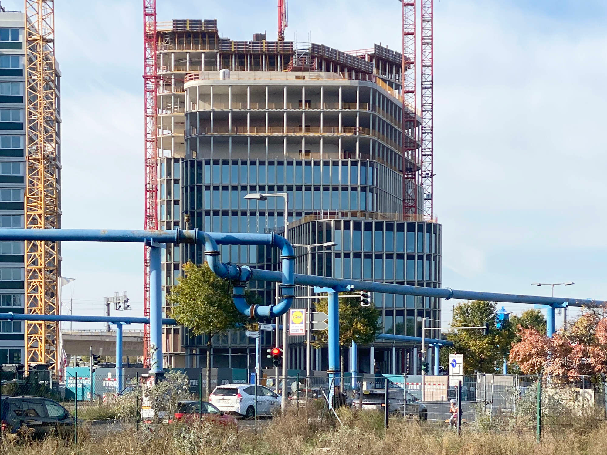 Neubau eines Nichtwohngebäudes