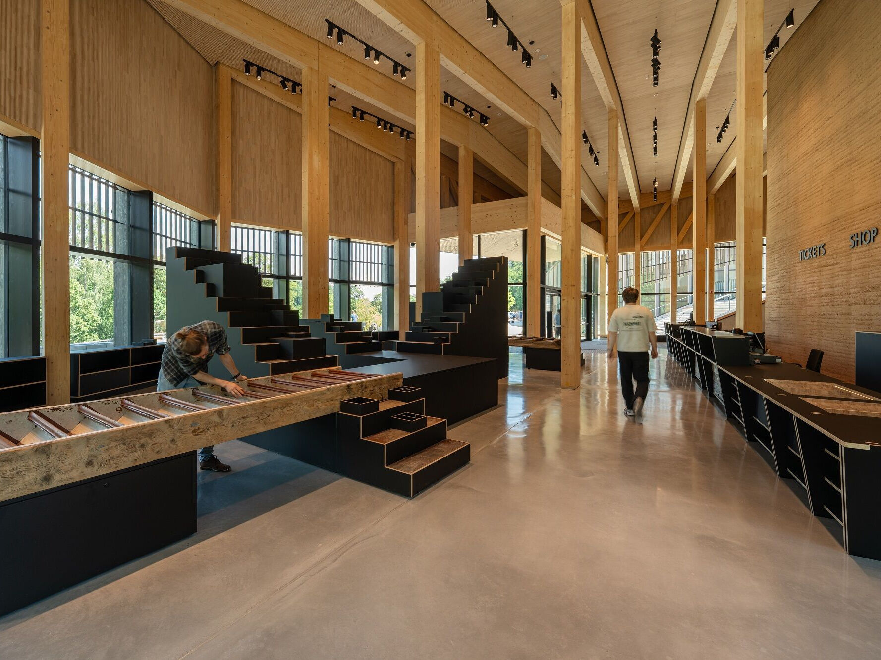 Das Stuttgarter Planungsbüro Atelier Brückner entwickelte ein ganzheitliches Konzept für Innenarchitektur, Ausstellung und Leitsystem.