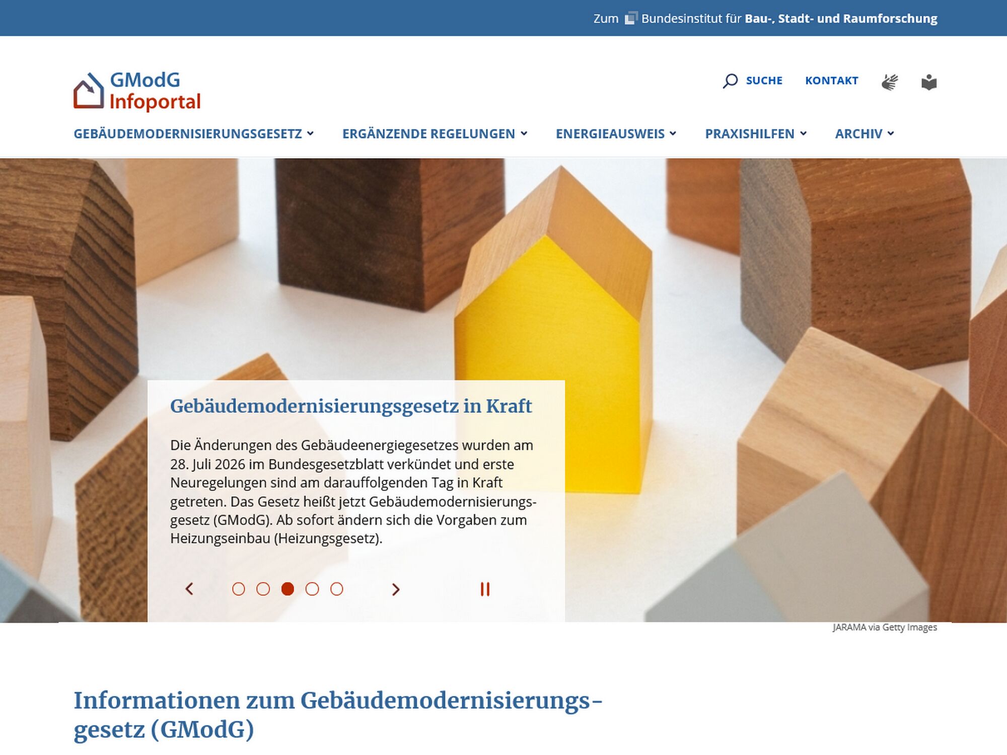Mit dem GModG wird die EU-Gebäuderichtlinie (EPBD 2024) auf nationaler Ebene umgesetzt.