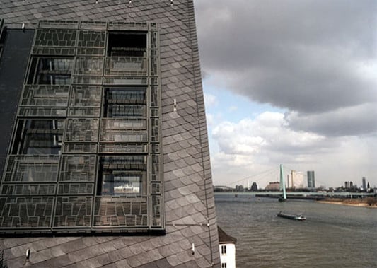 Die Bogenschnittdeckung beim Wohn- und Geschäftshaus Siebengebirge in Köln von Kister Scheithauer Gross, Köln