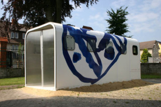 Faserbeton am Beispiel eines Pavillons (Jackbox in Detmold)