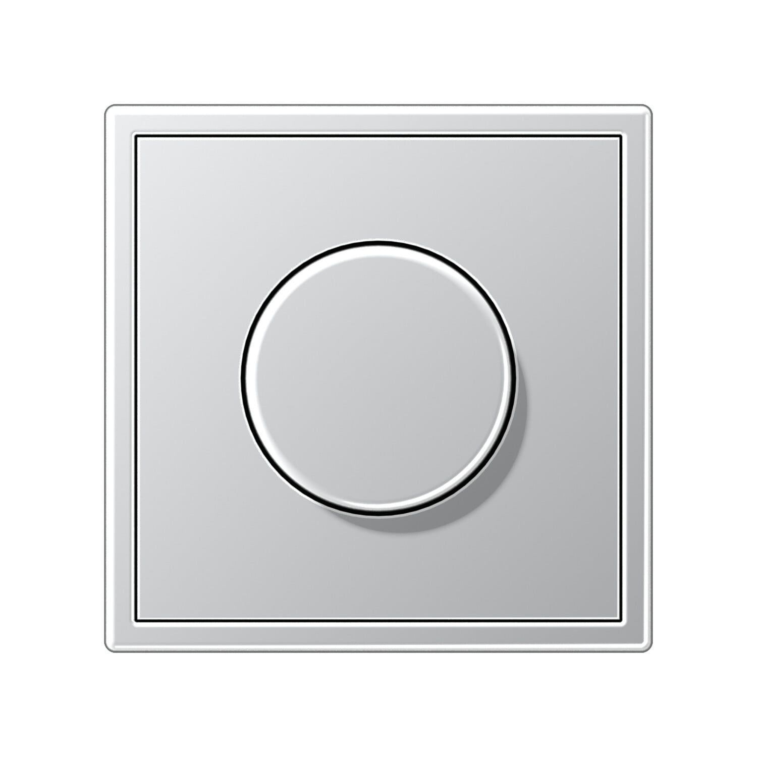 Drehdimmer (Universal LED im Schalterprogramm LS 990 aus Aluminium)