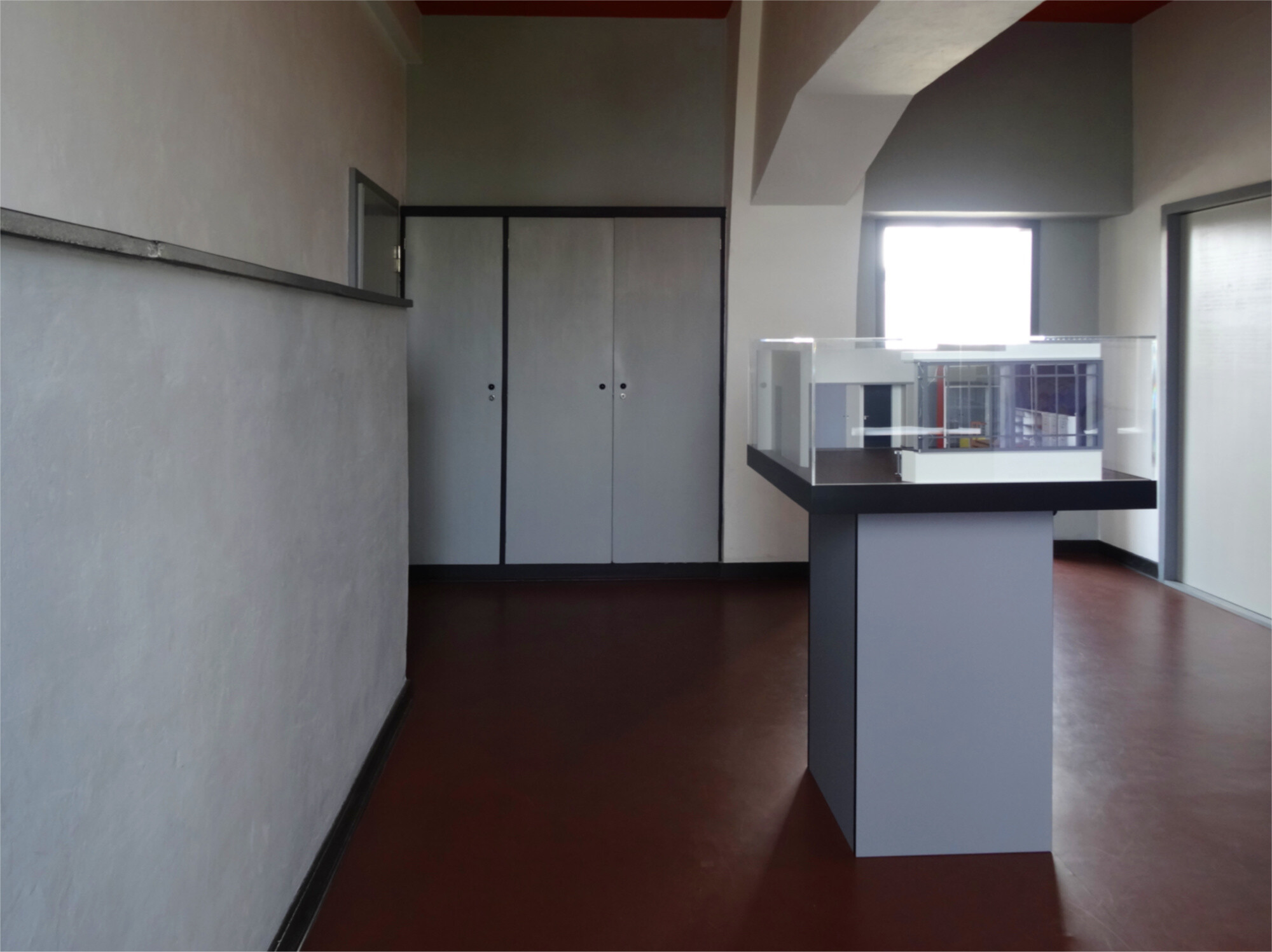 Linoleumboden im Bauhaus Dessau