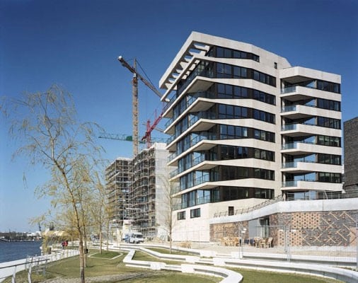 Wohngebäude in der Hamburger HafenCity