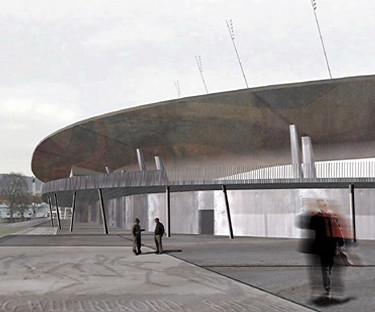 Letzigrund-Stadion in Zürich/CH