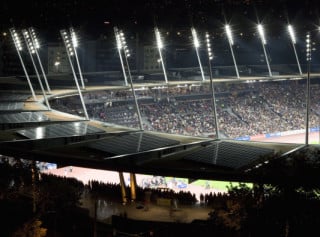 Letzigrund-Stadion in Zürich/CH