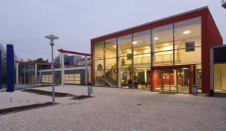 Eingangsbereich des Allwetterbades