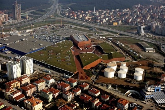 Die Einbindung des Einkaufszentrums in den städtischen Kontext