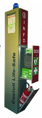 Notfall- und Informationssäule