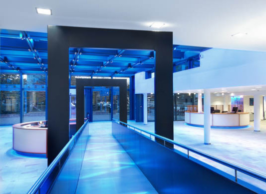 Blick in das neue Foyer
